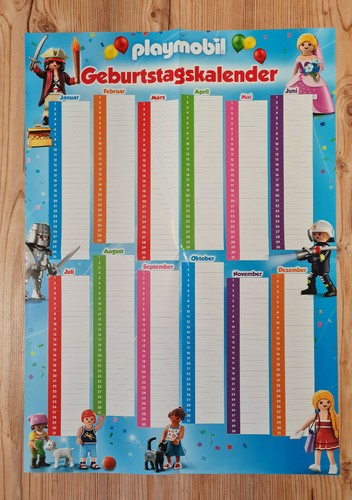 Playmobil geburtstagskalender - playmobil,